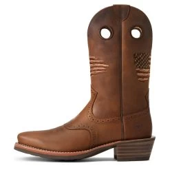 Men's Ariat Roughstock Patriot Western Boot #10040348 -Western Boots 18a3ee8c72ad5458901eabe49b23d3ff