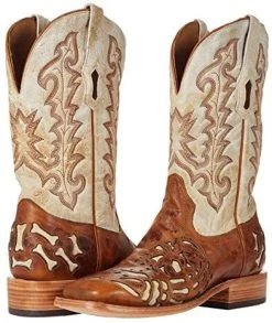 Men's Corral Bone Inlay Western Boot #A4108-C