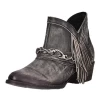 Women's Circle G Black Western Bootie #Q5141-C