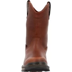 Men's Rocky Rams Horn Waterproof Work Boot #RKK0387 -Western Boots 1f6e3a16e1e48fcb78abeaab324db950