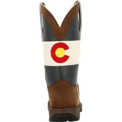 Men's Durango Rebel Colorado Flag Boot #DDB0346 -Western Boots 20200626095421 3d209737 me