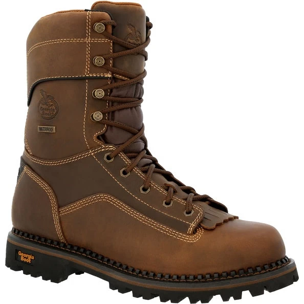 Men's Georgia AMP LT Low Heel Composite Toe Waterproof Logger Work Boot #GB00473 2 Men's Georgia AMP LT Low Heel Composite Toe Waterproof Logger Work Boot #GB00473 - Image 2