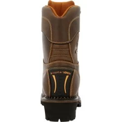 Men's Georgia AMP LT Logger Composite Toe Insulated Waterproof Work Boot #GB00491 9 Men's Georgia AMP LT Logger Composite Toe Insulated Waterproof Work Boot #GB00491 -Western Boots 220294fabd9c1839ebba195f85b6d876