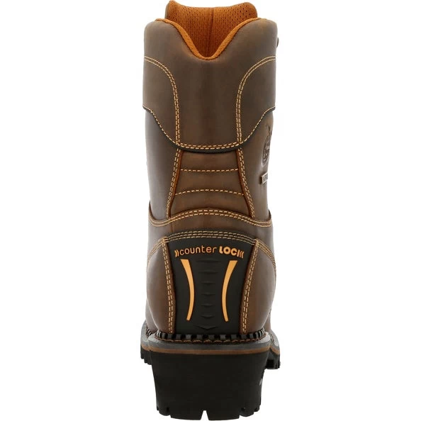 Men's Georgia AMP LT Logger Composite Toe Insulated Waterproof Work Boot #GB00491 4 Men's Georgia AMP LT Logger Composite Toe Insulated Waterproof Work Boot #GB00491 - Image 4