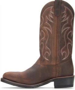 Men's Double-H Steel Toe Work Western Boot #2282 -Western Boots 2282 370x414 Instep
