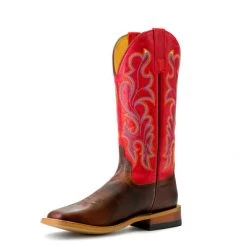 Women's Macie Bean Old Town Red Western Boot #M9150
