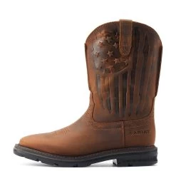 Men's Ariat Patriot Western Work Boot #10044505 -Western Boots 2a28cbeb5ba179c79a5c8629bb34fec7