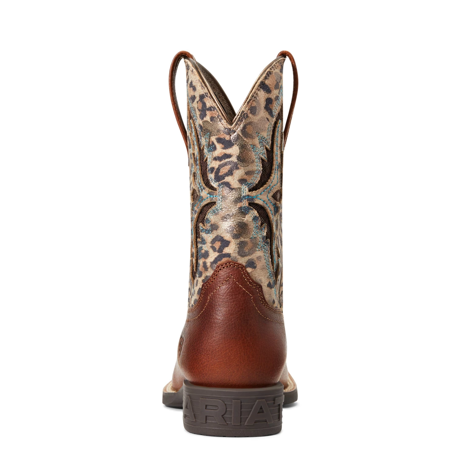 Youth Ariat VentTek Koel Leopard Western Boot #10040258 2 Youth Ariat VentTek Koel Leopard Western Boot #10040258 - Image 2