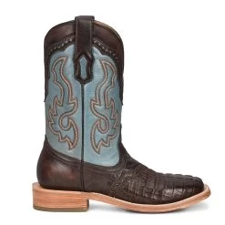 Men's Corral Chocolate Caiman Western Boot #A4286 -Western Boots 2df83d1da35a11219afaafb005e2a8b8