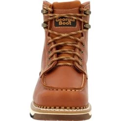 Men's Georgia AMP LT Wedge Moc-Toe Work Boot #GB00489 -Western Boots 49e05a405691e219357713c3299d5c6d