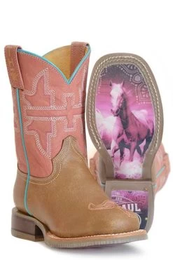Youth's Tin Haul Split Horse Western Boot #14-119-0077-0870 -Western Boots 56ccf0da83ec79036dd0a2d0f6cc5e2e