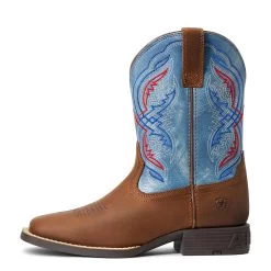 Children's/Youth's Ariat Double Kicker Western Boot #10040247 -Western Boots 59009d25eea7735805778ad9d12e9491