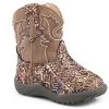 Infant's Roper Glitter Aztec Cowbabies Boot #09-016-1225-2986BR
