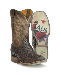 Men's Tin Haul Wickered Western Boot #14-020-0077-0462 -Western Boots 7d02f096354e5974b842b04d4a4c2c85