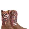 Youth's Tin Haul Cheetah Sparkles Western Boot #14-119-0077-0871