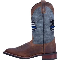 Men's Laredo We Back The Blue Western Boot #7878 -Western Boots 89ea47cd4520e69bacc91f27a33e6a83