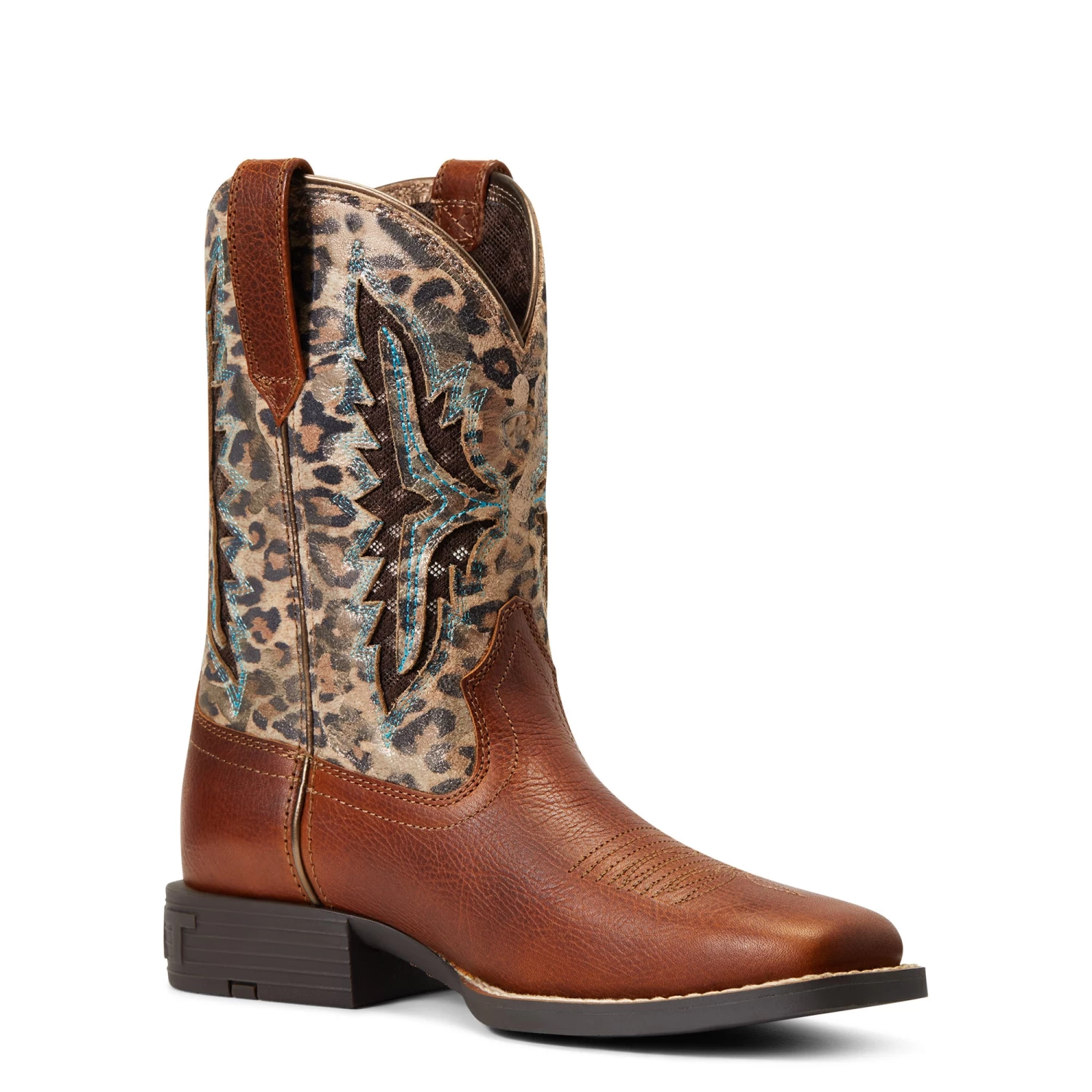 Youth Ariat VentTek Koel Leopard Western Boot #10040258 3 Youth Ariat VentTek Koel Leopard Western Boot #10040258 - Image 3