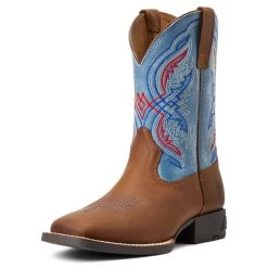 Children's/Youth's Ariat Double Kicker Western Boot #10040247