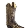 Youth's Old West Fashion Western Boot #CF8222Y (3.5Y-5Y)
