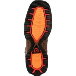 Women's Durango Brown Maverick Waterproof Boot #DRD0417 -Western Boots DRD0417 outsole 1