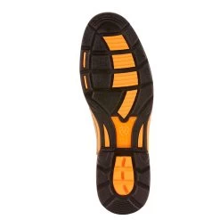 Men's Ariat WorkHog Brown & Green Composite Work Boot #10001191 -Western Boots F18 MNS Workhog Pullon CT Simmons 10001191 Sole