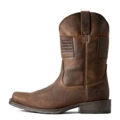 Men's Ariat Rambler Patriot Western Boot #10029692 -Western Boots F19 MNS WEST Couto 10029692 side