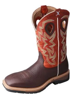 Men's Twisted X Steel Toe Lite Western Work Boot #MLCS011