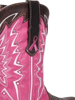 Women's Durango Lady Rebel Benefiting Stefanie Spielman Boot #RD3557 -Western Boots RD3557 detail