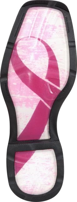 Women's Durango Lady Rebel Benefiting Stefanie Spielman Boot #RD3557 -Western Boots RD3557 outsole