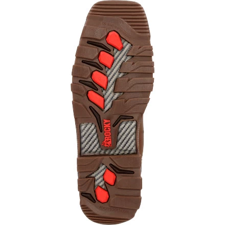 Men's Rocky 2-Tone Brown Carbon Toe Work Boot #RKW0350 2 Men's Rocky 2-Tone Brown Carbon Toe Work Boot #RKW0350 - Image 2