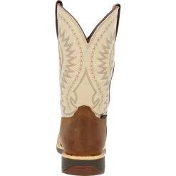 Men's Rocky Brown Waterproof Western Boot #RKW0366 -Western Boots RKW0366 back