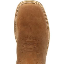 Men's Rocky Brown Waterproof Western Boot #RKW0366 -Western Boots RKW0366 birdseye