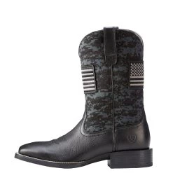 Men's Ariat Sport Patriot Boot #10023361 -Western Boots S18 MNS WEST Holt 10023361 side
