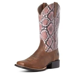 Women's Ariat Python Print Boot #10035995-C