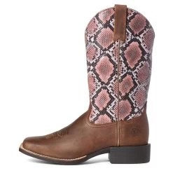 Women's Ariat Python Print Boot #10035995-C -Western Boots S21 WMS WEST 10035995 side