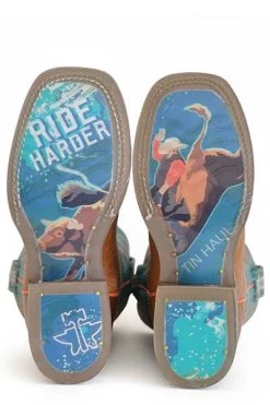 Children's Tin Haul Split Bull Rider Western Boot #14-018-0077-0874 -Western Boots a0224ddb0a5463b74058e9c03c4f5dbf