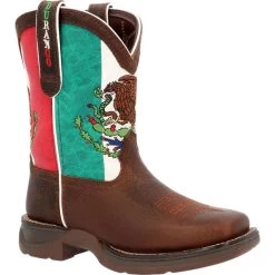 Youth's Durango Mexican Flag Western Boot #DBT0243Y