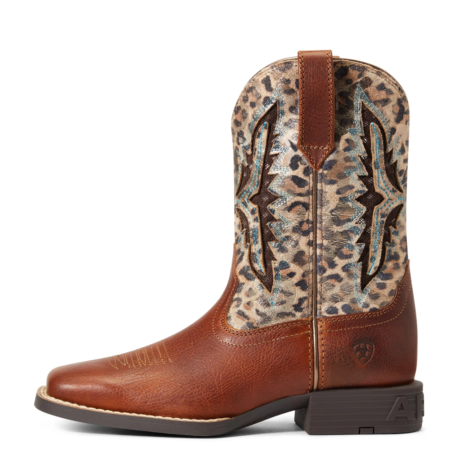 Youth Ariat VentTek Koel Leopard Western Boot #10040258 4 Youth Ariat VentTek Koel Leopard Western Boot #10040258 - Image 4