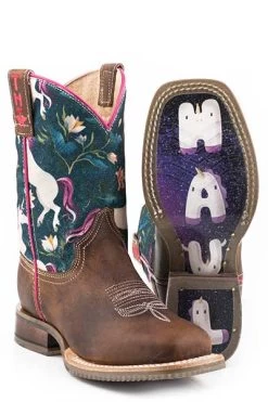 Children's Tin Haul Sparkaly Western Boot #14-018-0077-0859BR -Western Boots bce803548097642fd6f79ac1a47c9817
