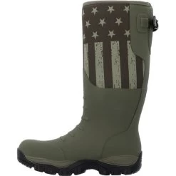 Men's Georgia GBR Rubber Pull-On Work Boot #GB00559 -Western Boots c38b0251b9090cb5cb2e38882de163ec