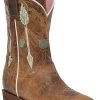 Children's Roper Arrow Feather Western Boot #09-018-7622-8460BR