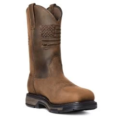 Men's Ariat WorkHog XT Patriot Waterproof Carbon Toe Work Boot #10036002 -Western Boots cbf313eaaea1120a358a50b0934fc44f