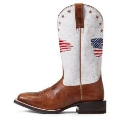 Women's Ariat Circuit Patriot Western Boot #10040400 -Western Boots d4b01277d0ef8620bdb40b93fde07c4c