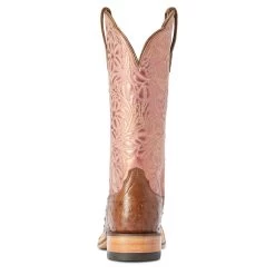 Women's Ariat Donatella Ostrich Western Boot #10042383 -Western Boots dff965021cfa8a9212597b9d9f5def68
