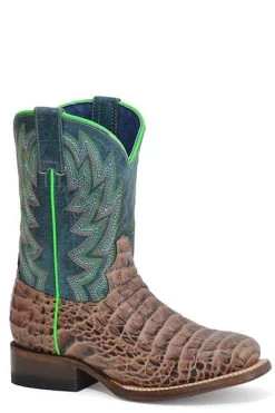 Youth's Cowboy Gator Western Boot #09-119-7020-8403
