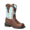 Women's Ariat Fatbaby Heritage Twill Western Boot #10034039