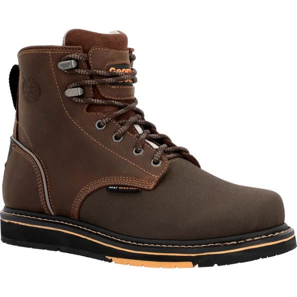 Men's Georgia AMP LT Power Wedge Composite Toe Work Boot #GB00519 1 Men's Georgia AMP LT Power Wedge Composite Toe Work Boot #GB00519